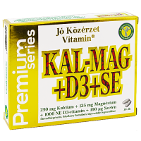 Prémium Kalcium - Magnézium D3-vitaminnal és Szelénnel